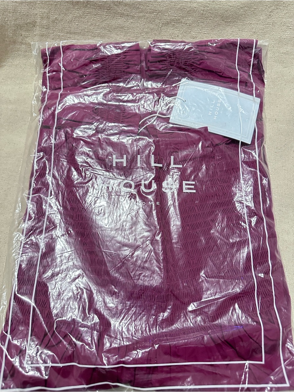 Hill House | Dress | The Ellie Nap Dress in Burgundy Poplin - Picture 7 of 13